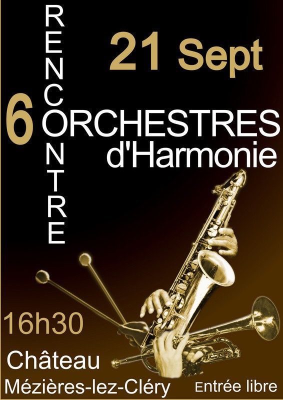 Affiche Concert 6 Harmonies 21 09 2019