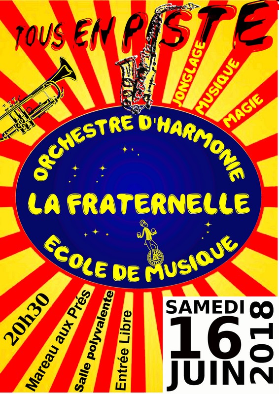 Affiche Concert Printemps 2018