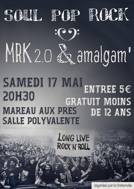 Affiche Concert Rock 2014