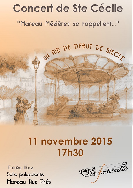 Affiche Concert Ste Cecile 2015