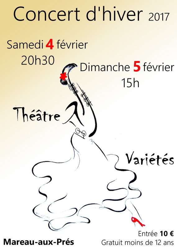 Affiche Concert d'Hiver 2017