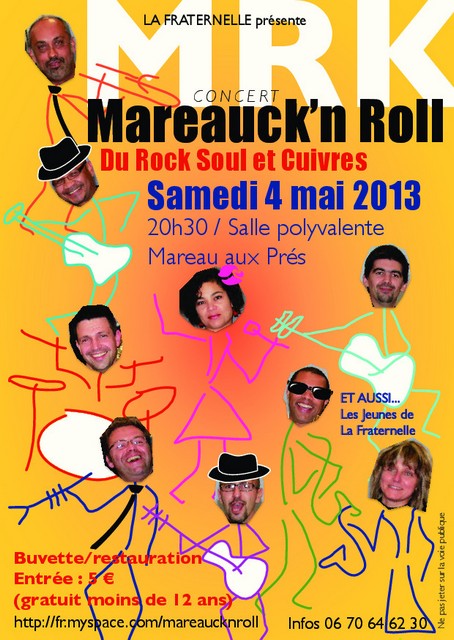 Flyer Concert Rock 2013